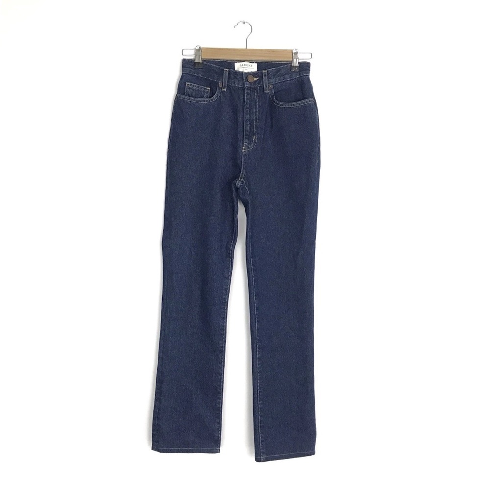 La Ligne The Molly Straight Leg Jeans EUC Size 24 Megan Markle Fave